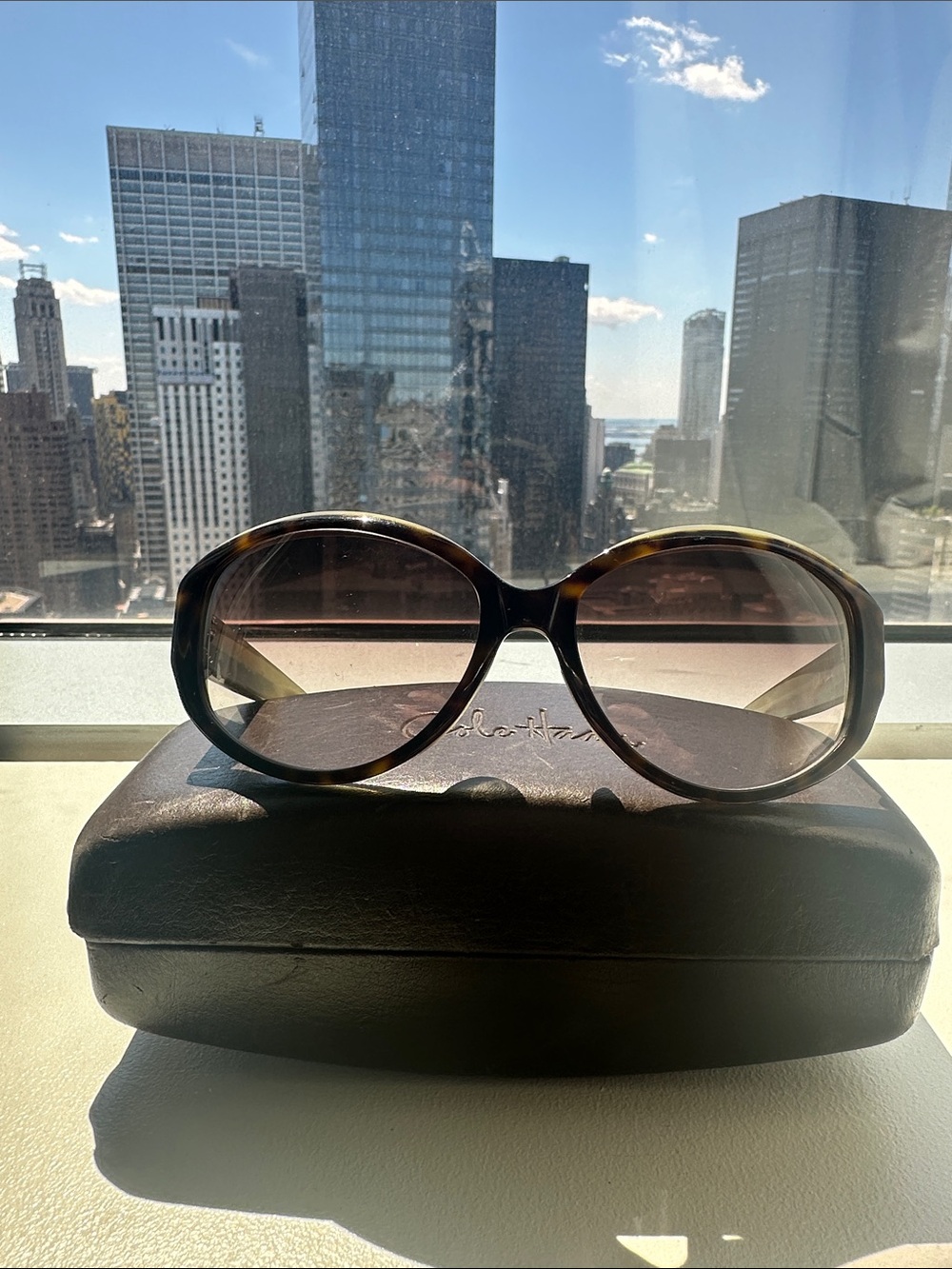 Cole Haan Tortoiseshell Sunglasses